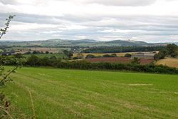 View around Cwm Craig farm